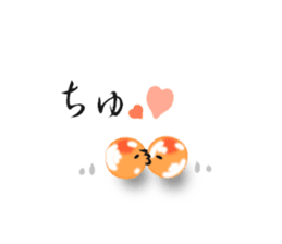 Live nice salmon roe sticker #6546906