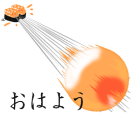 Live nice salmon roe sticker #6546908