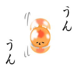 Live nice salmon roe sticker #6546912