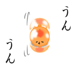 Live nice salmon roe sticker #6546912