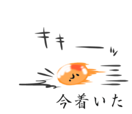 Live nice salmon roe sticker #6546918