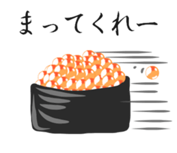 Live nice salmon roe sticker #6546919