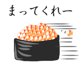 Live nice salmon roe sticker #6546919
