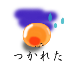 Live nice salmon roe sticker #6546924