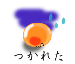 Live nice salmon roe sticker #6546924
