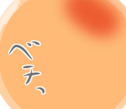 Live nice salmon roe sticker #6546930