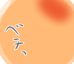 Live nice salmon roe sticker #6546930