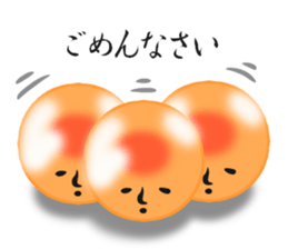 Live nice salmon roe sticker #6546940