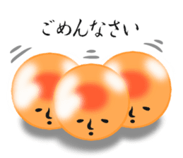 Live nice salmon roe sticker #6546940