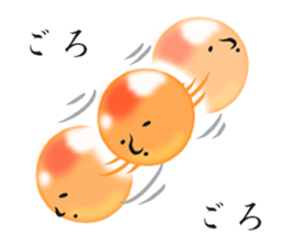 Live nice salmon roe sticker #6546942