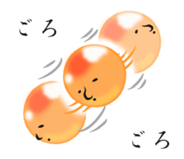 Live nice salmon roe sticker #6546942