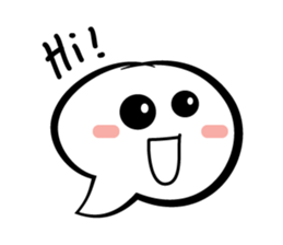 Bobi Bubble Expression sticker #6569276