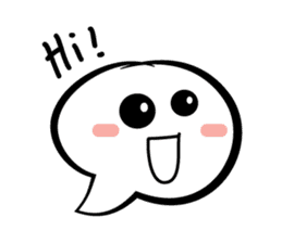 Bobi Bubble Expression sticker #6569276