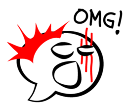 Bobi Bubble Expression sticker #6569284