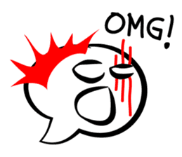 Bobi Bubble Expression sticker #6569284