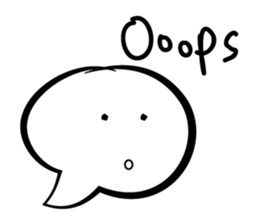 Bobi Bubble Expression sticker #6569285