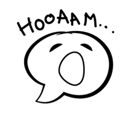 Bobi Bubble Expression sticker #6569298