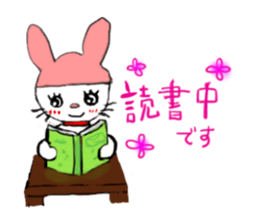 a cute rabbit sticker #6594028