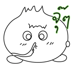 Shopping with onion (thai) sticker #6673791