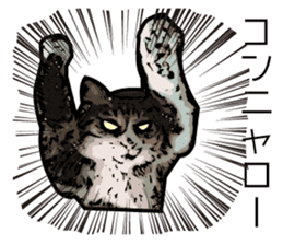 Sakura cat sticker #6784776