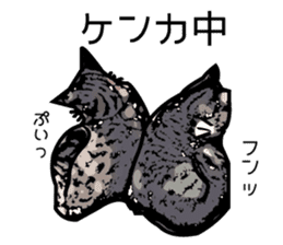 Sakura cat sticker #6784789