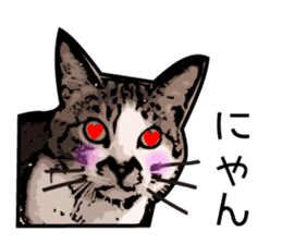 Sakura cat sticker #6784793