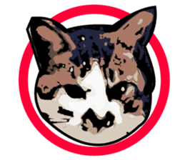 Sakura cat sticker #6784805