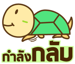 Little Turtle series everyday life sticker #6817937