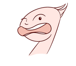 Funny Earthworm sticker #6913327