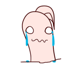 Funny Earthworm sticker #6913336