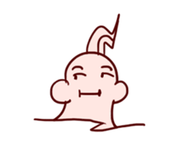 Funny Earthworm sticker #6913340