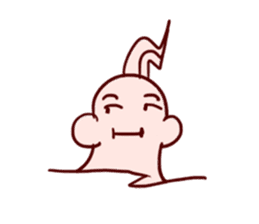 Funny Earthworm sticker #6913340
