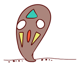 Funny Earthworm sticker #6913341