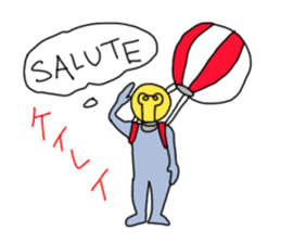 FLY HIGH PARACHUTE LIGHT sticker #6938945