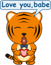 Tiger Boy sticker #6973648