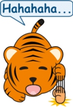 Tiger Boy sticker #6973667
