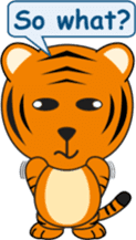 Tiger Boy sticker #6973672