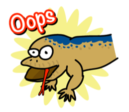 Water monitor [ENG] sticker #7003121