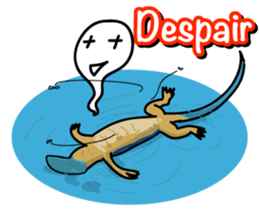 Water monitor [ENG] sticker #7003134