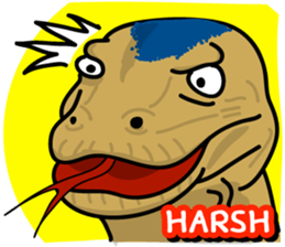 Water monitor [ENG] sticker #7003158