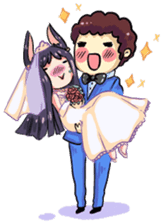 Lovely Couples sticker #7005248