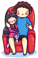 Lovely Couples sticker #7005274