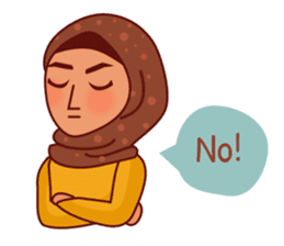 Jihab Muslim Stickers - Daily Use sticker #7058022