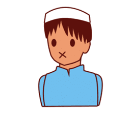 Jihab Muslim Stickers - Daily Use sticker #7058029
