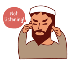 Jihab Muslim Stickers - Daily Use sticker #7058036