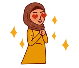 Jihab Muslim Stickers - Daily Use sticker #7058039