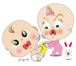 mini Baby Boy&Girl sticker #7069957