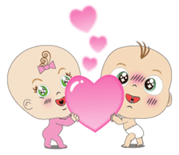mini Baby Boy&Girl sticker #7069968