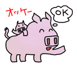 BOO BOO PIGLETS sticker #7074648