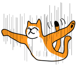 Between a cat and human (NoComment) sticker #7084183